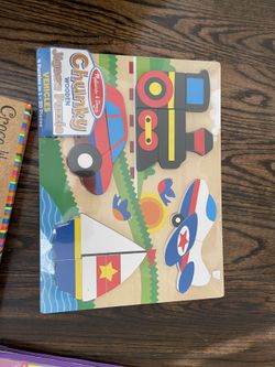 Melissa And Doug Chunky Puzzle NEW