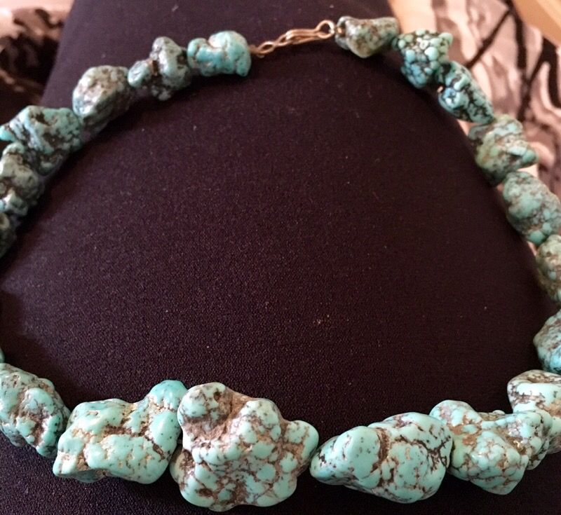 Custom Made Turquoise Necklace