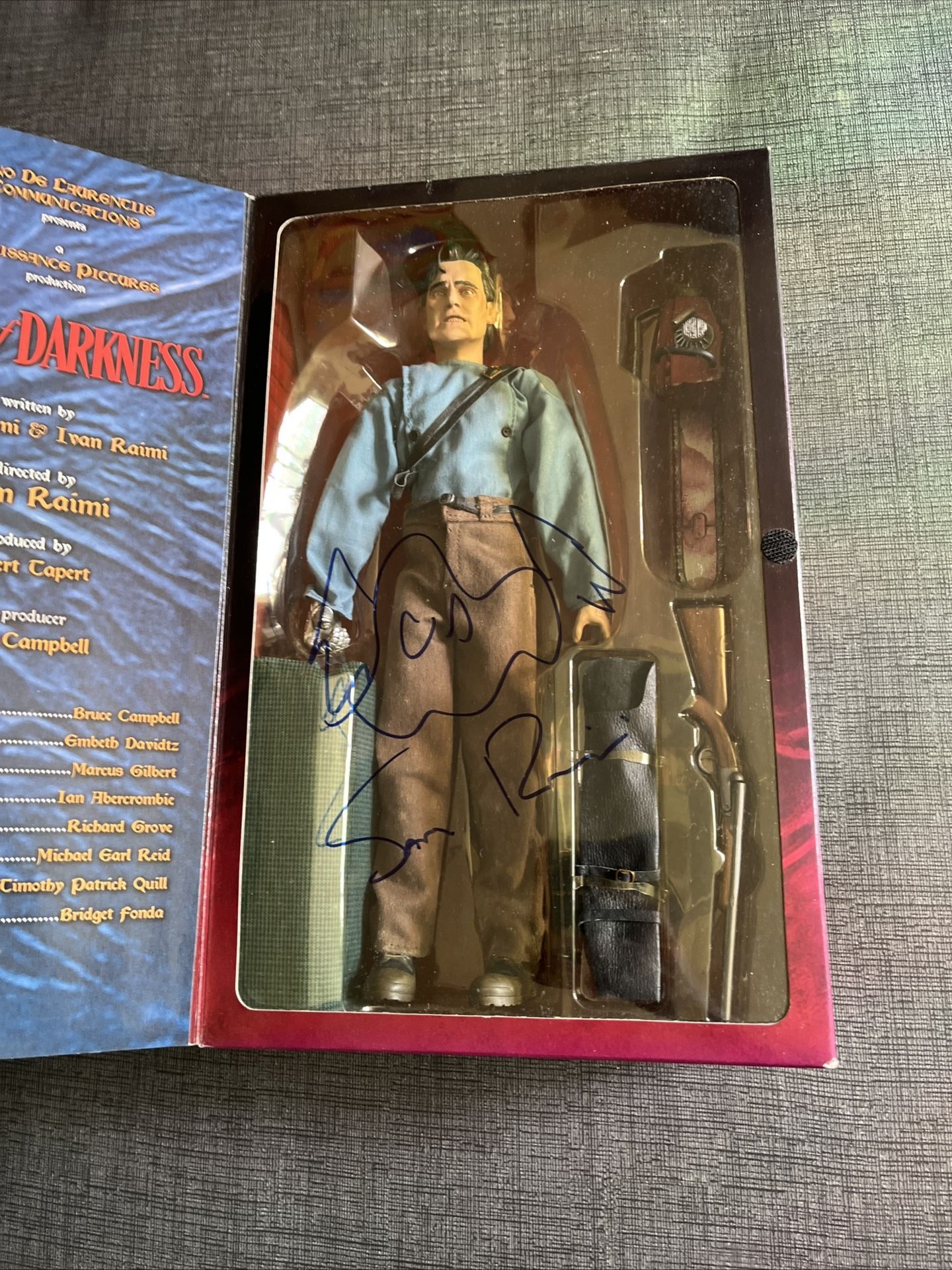 Army Of Darkness Autographed Factory Sealed collectable
