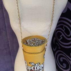 Novelty Popcorn Bucket Purse 