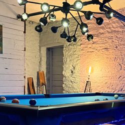 Sputnik black Chandelier