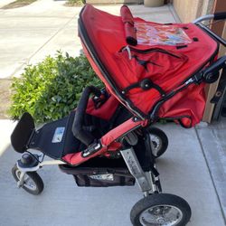 Red Flame Trekking Stroller