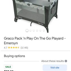 Graco  Pack N Play  On The Go Play Pen 