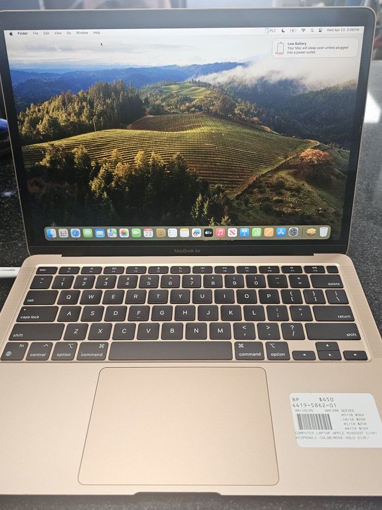 2020 MacBook Air. ASK FOR RYAN. #4(contact info removed)-01