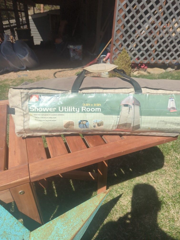 Shower Utility Room. Ozark Trail