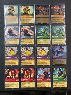 Disney Lorcana Wilds Unknown Legendary Cards
