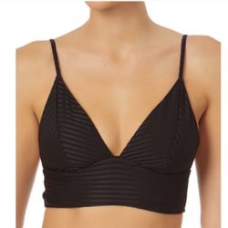 Swimming Wear Bikini Swimsuit , Traje De Baño Black Color, ((Top L )), ((Bottom M)) $8 Set