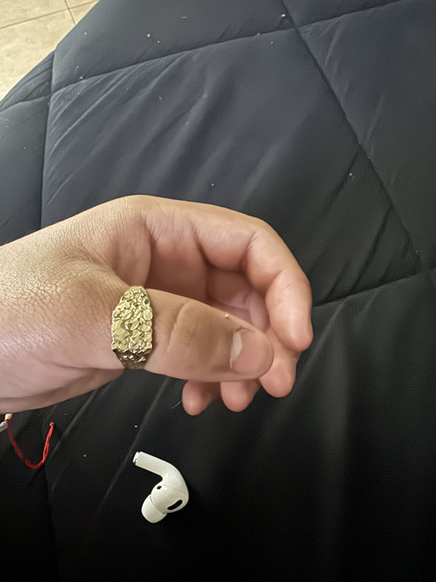 10k Nugget Ring 