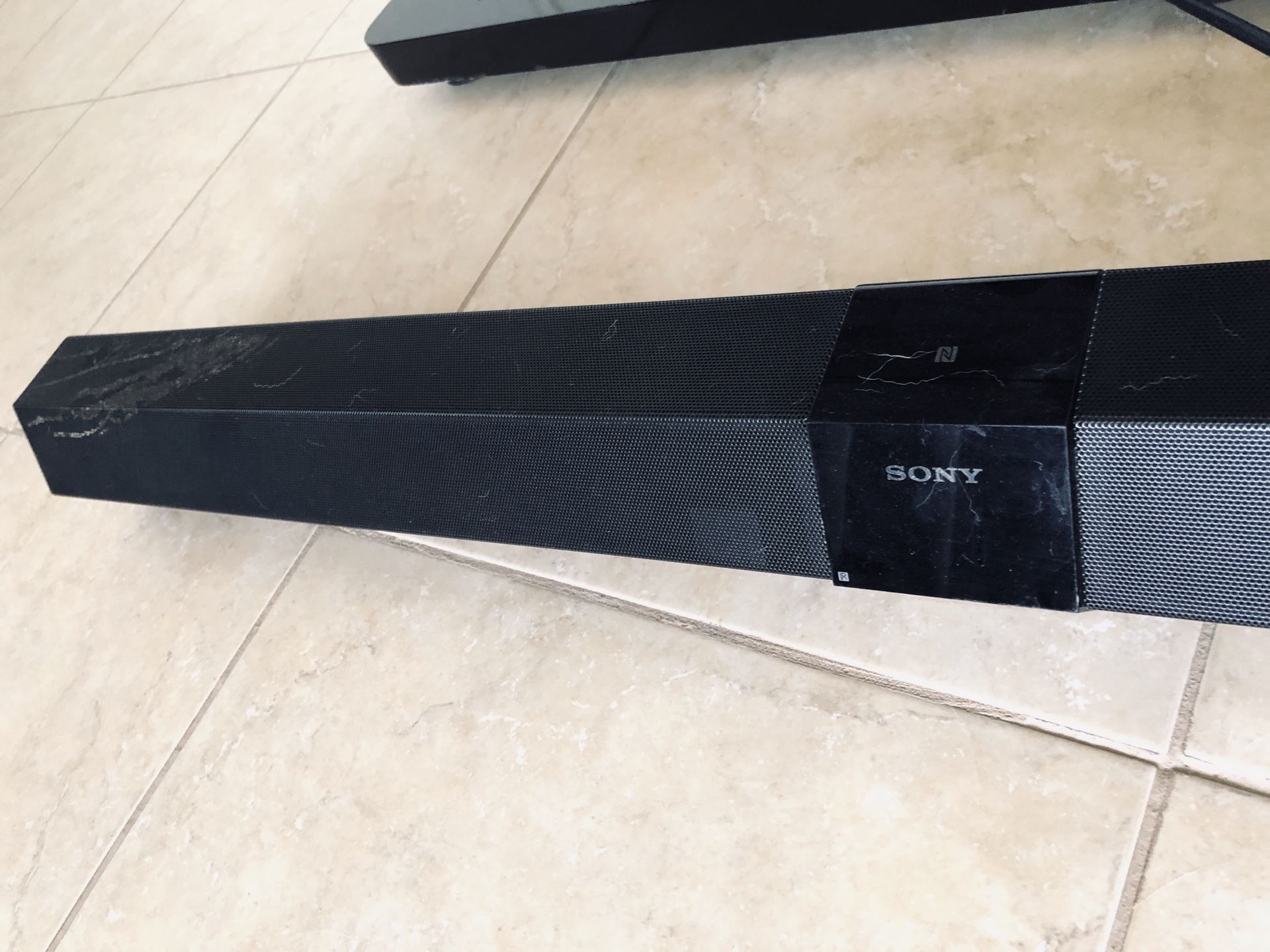 Sony soundbar and wireless subwoofer