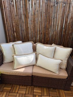 Outdoor Rattan Lounge Chair 3 Seat