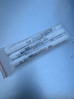 Tire white out marker