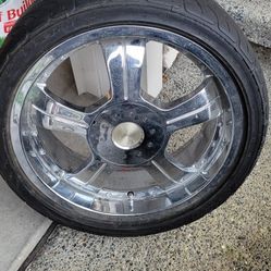 Chrome 17 Inch  Rims Set Of 4 