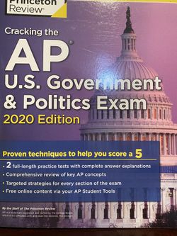 AP Government & Politics exam 2020 edition