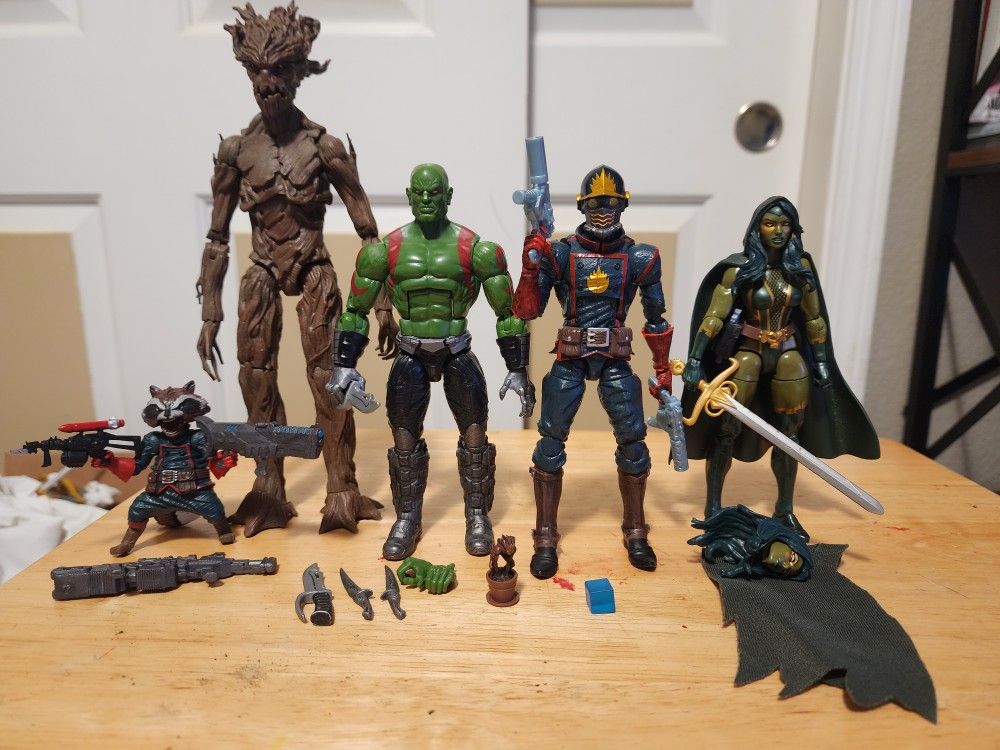 Marvel Legends Entertainment Earth Exclusive Guardians Of The Galaxy 