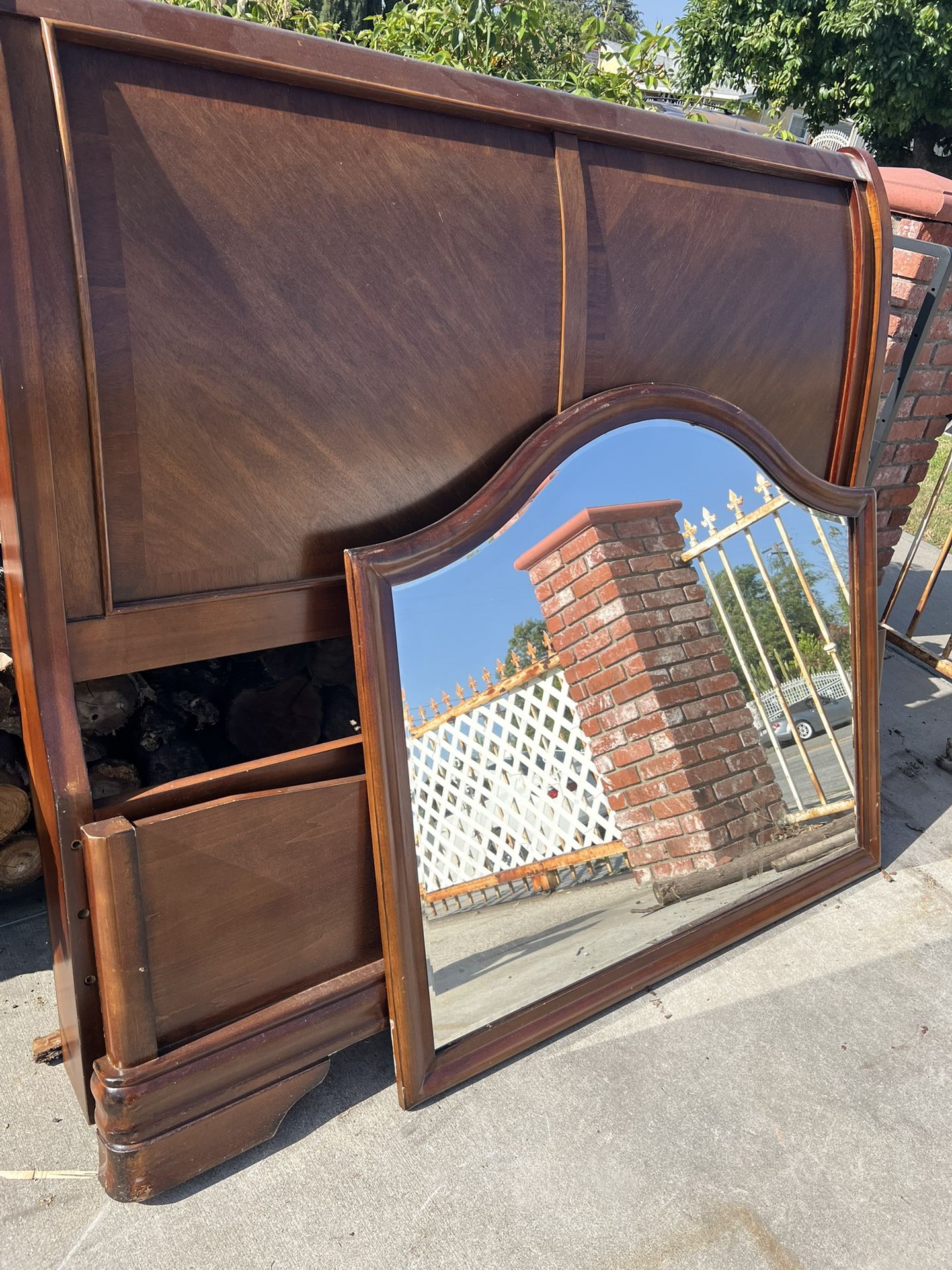 Queen Size Headboard And Footboard