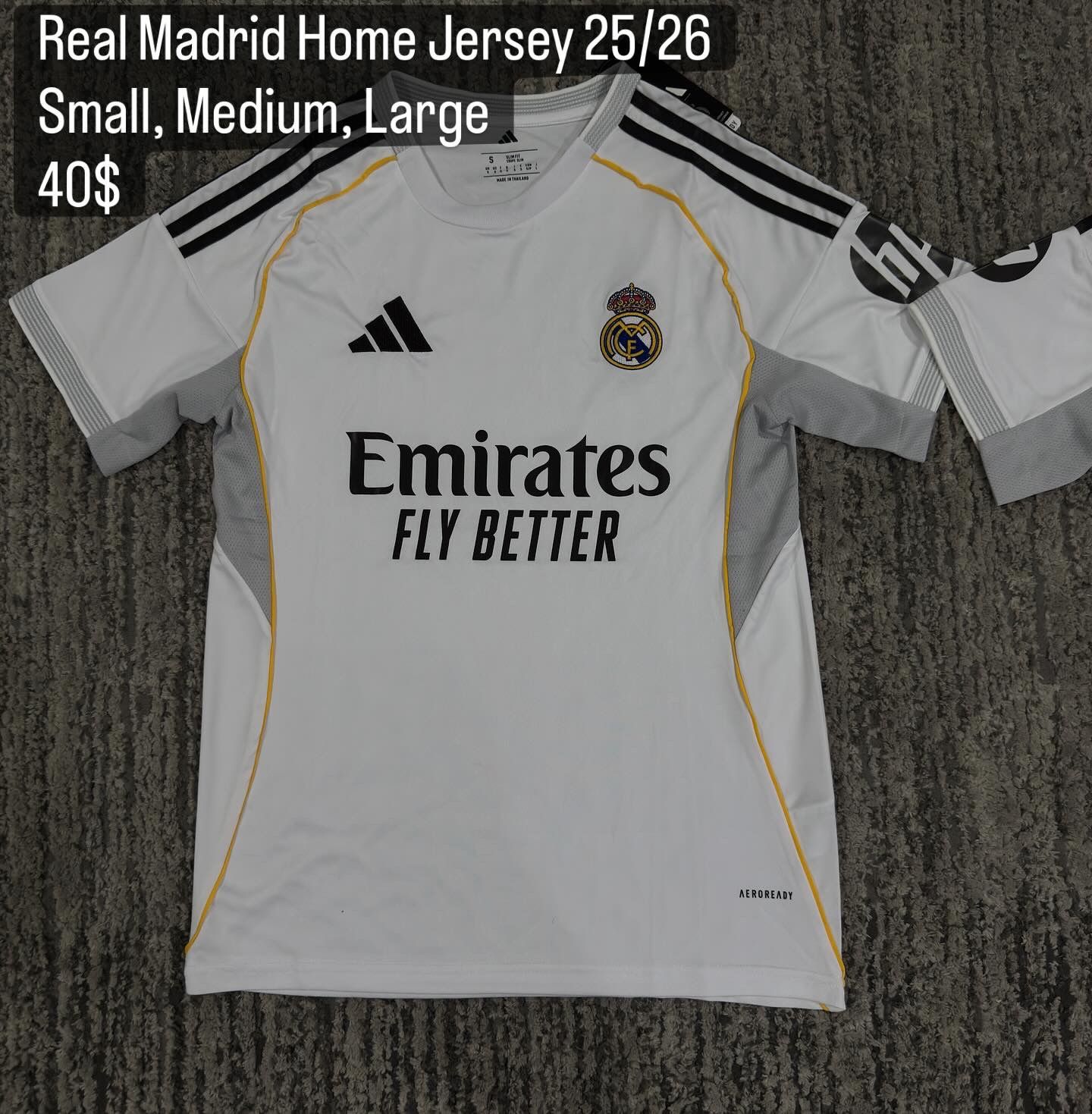 Real Madrid Home Jersey 25/26