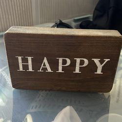 Happy sign