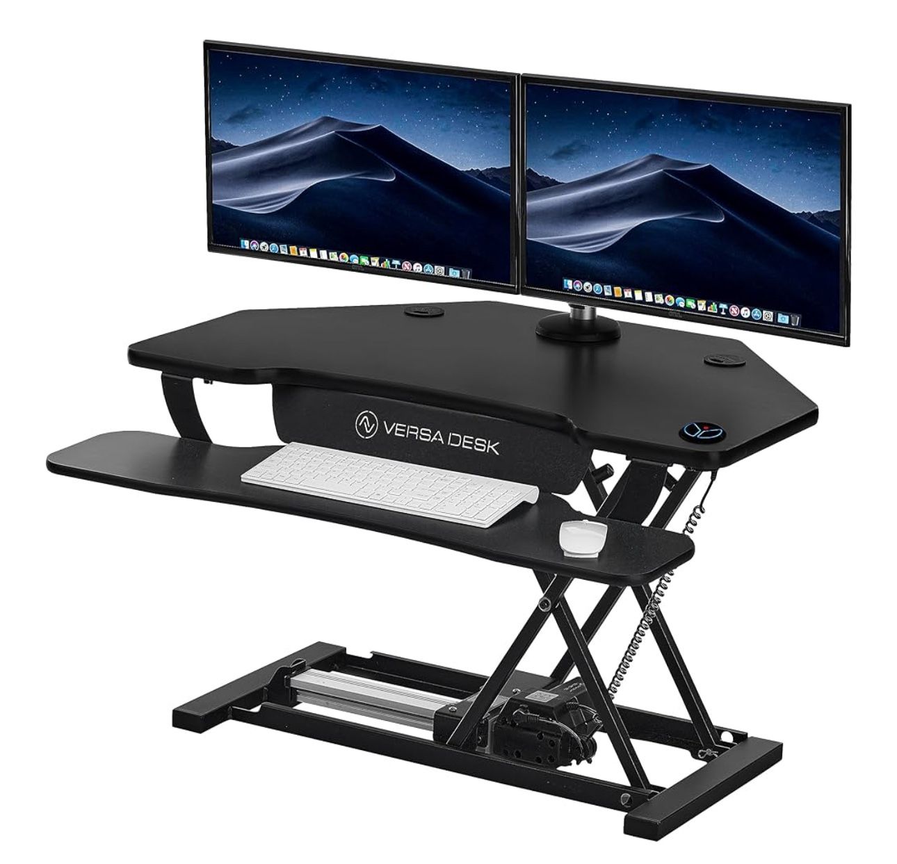 Versa 36inch Corner Standing Desk Converter