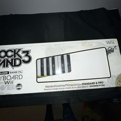 Ninetendo Wii Rock Band 3 Wireless Keyboard 