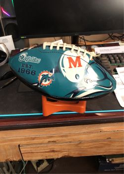 Miami dolphin football collectible,  