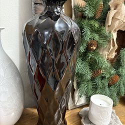  Hosley TM Potteries  vase 19.5” tall x 7.5” wide