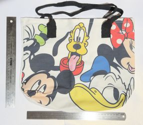Disney Micky And Friends Canvas Tote Bag