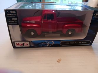 Ford F-1 Pickup Truck 1948 - Special Edition - Maisto - 1:25 scale # 01131 - Red