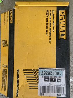 DeWalt Framing Nails
