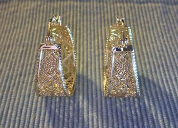 Hoop Filigree Earrings