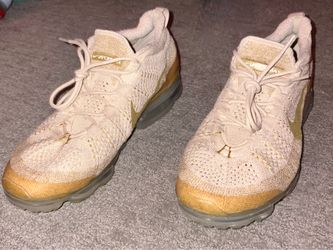 Nike Air VaporMax 2023 Flyknit Beige Gold Men’s Size 11.5