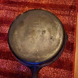 Vintage Wagner Ware Sidney -O- 1058X Cast Iron Skillet
