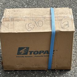 TOPAZ BOX OF 100 4” SQUARE DEVICE RING RAISED GALVANIZED STEEL PLATES SINGLE GANG MORE IF NEEDED