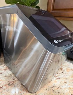 Title GE Profile Opal 1.0 Countertop Nugget Ice Maker - Stainless Steel