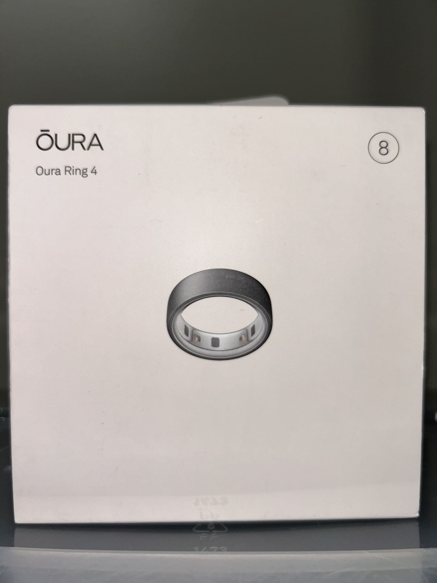 OURA RING Gen 4 SZ 8