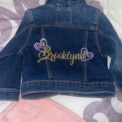“Brooklynn” Baby Girl Jean Jacket 