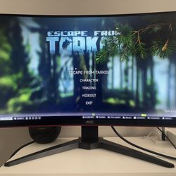 AOC C24G1 24” Curved 144Hz 1920x1080p