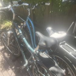 Two Cruiser Bikes, Gently Used-One Digital Organizer- Brand, New Rowing Machine Inbox-And King Tuft And Needle Mattress Topper
