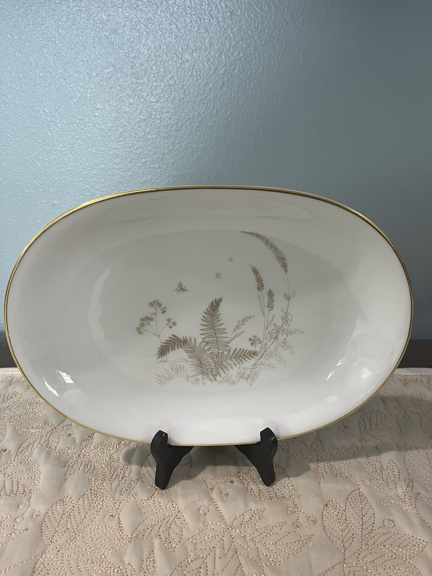 vintage Heinrich 5inch serving platter bavarian china Modern Farmhouse