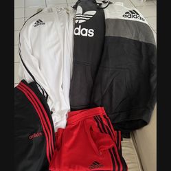 boys Adias clothes (sm/m) teenage size 