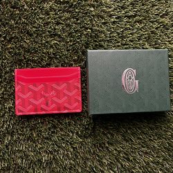 Red yard wallet