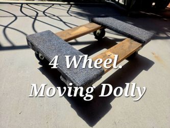 4-Wheel Furniture Moving Dolly