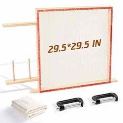 Tabletop Wood Tufting Frame 29.5"x29.5" Brand New In Box