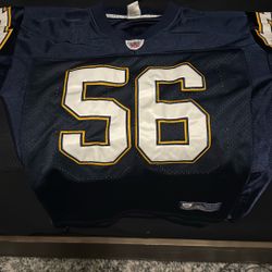 Los Angeles Chargers Number #56 Size 48