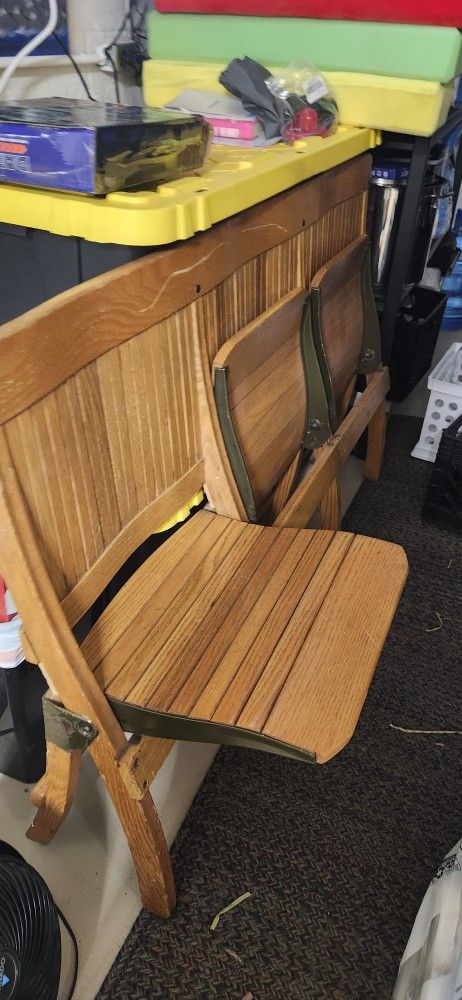 Unique Folding Three Seat Bench