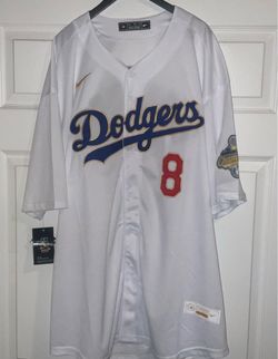 LA Dodgers Kike Hernandez World Series Ring Ceremony Jersey with W/S patches Adult men’s Size XXXL New with tags