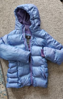 Girls Winter Puffer Jacket Size 10/12 w/Inner Lining