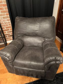 Grey Ashley Furniture Recliner