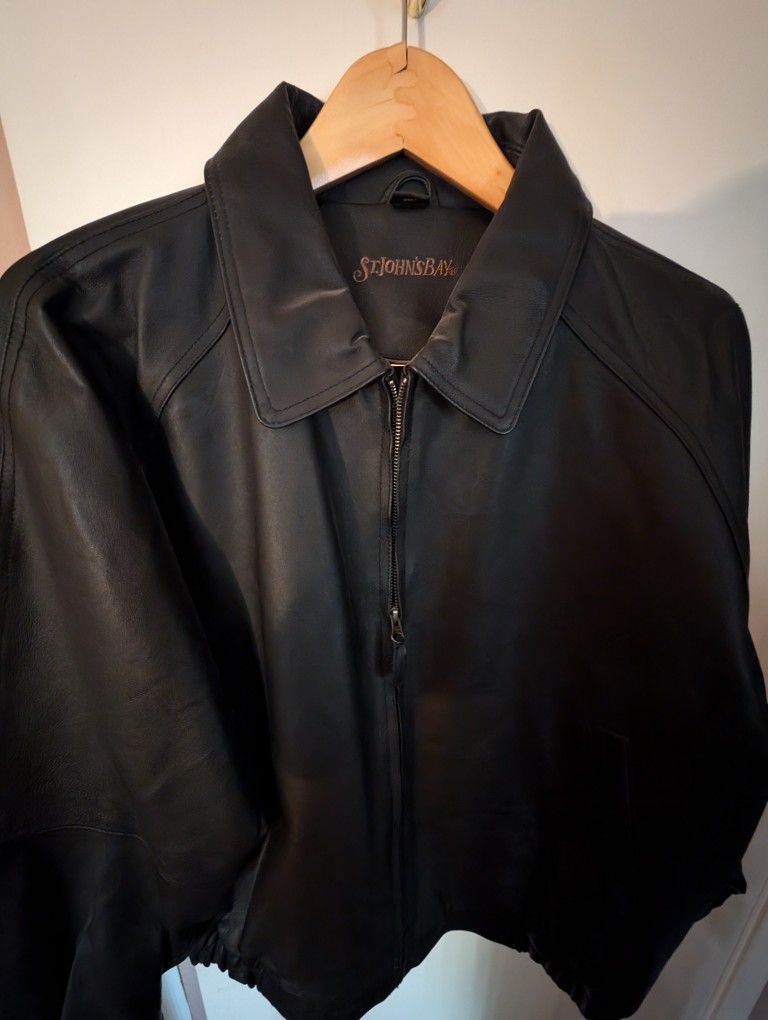 Men's Genuine Leather Jacket 