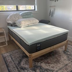 Full Bed Frame & Mattress