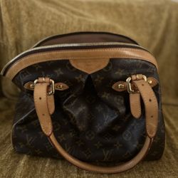 Louis Vuitton LV Trivoli GM Hand Bag Monogram Brown